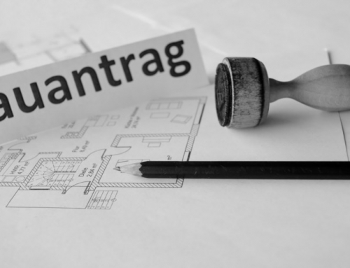 Der Bauantrag ist gestellt!